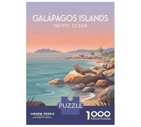 Rompecabezas para Adolescentes De 1000 Piezas Galapagos Islands Rompecabezas para Adultos Juego Práctico Decoración Perfecta Regalos Y Cumpleaños Únicos 38x26cm/1000pcs