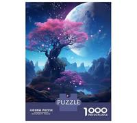 Rompecabezas para Adolescentes De 1000 Piezas Galaxy Landscape Fantasy Rompecabezas para Adultos Juegos Familiares Corte De Precisión Juego Desafiante Regalos 70x50cm/1000pcs