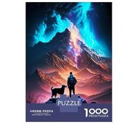 Rompecabezas para Adolescentes De 1000 Piezas Galaxy Mountain Explorers Rompecabezas para Adultos Juego Práctico Vacaciones En Casa Matar El Tiempo Juego Desafiante Regalos 52x38cm/1000pcs