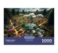 Rompecabezas para Adolescentes De 1000 Piezas Garden of Eden A Botanical Oasis Rompecabezas para Adultos Juego De Ingenio para Mejorar La Memoria Actividades Divertidas En Casa 70x50cm/1000pcs