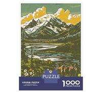 Rompecabezas para Adolescentes De 1000 Piezas Gates of The Arctic Rompecabezas para Adolescentes Juego Familiar Desafío Difícil Cumpleaños Y Navidad 70x50cm/1000pcs