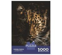 Rompecabezas para Adolescentes De 1000 Piezas Get It Done Leopard Rompecabezas para Adultos Juegos Familiares Corte De Precisión Regalos Y Cumpleaños Únicos 52x38cm/1000pcs