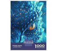 Rompecabezas para Adolescentes De 1000 Piezas Golden Dragon Eye Rompecabezas Juguetes Antiestrés Corte De Precisión Cumpleaños 38x26cm/1000pcs
