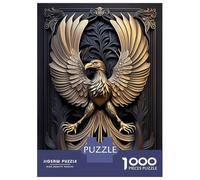 Rompecabezas para Adolescentes De 1000 Piezas Golden Eagle Art Deco Rompecabezas Juegos Relajantes Pero Divertidos Y Humorísticos Cumpleaños 70x50cm/1000pcs