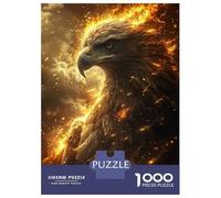 Rompecabezas para Adolescentes De 1000 Piezas Golden Eagle Rompecabezas para Adultos Juguetes De Bricolaje Análisis Y Lógica Regalo De Cumpleaños, Regalos, 52x38cm/1000pcs