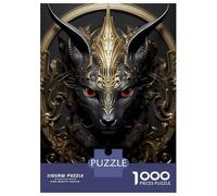 Rompecabezas para Adolescentes De 1000 Piezas Golden Feline Majesty Rompecabezas para Adultos Juguetes Antiestrés Regalo De Cumpleaños Cumpleaños 38x26cm/1000pcs