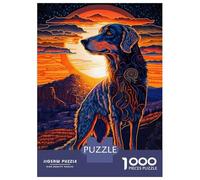 Rompecabezas para Adolescentes De 1000 Piezas Golden Retriever Style 3 Rompecabezas para Adultos Juguete Decoración De Pared Desafío Difícil 70x50cm/1000pcs