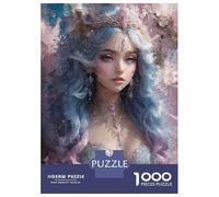 Rompecabezas para Adolescentes De 1000 Piezas Gorgeous Surreal Girl Rompecabezas para Adultos Juegos Relajantes Regalos para Mujeres Ayuda A Ejercitar El Cerebro 38x26cm/1000pcs