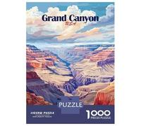 Rompecabezas para Adolescentes De 1000 Piezas Grand Canyon National Park Rompecabezas para Adultos Juegos De Relajación Decoración Juego Desafiante Regalos 70x50cm/1000pcs