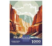 Rompecabezas para Adolescentes De 1000 Piezas Grand Canyon National Park Rompecabezas para Adultos Juego De Ingenio Mejora La Memoria Regalos para Amigos Y Familiares 38x26cm/1000pcs
