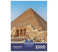 Rompecabezas para Adolescentes De 1000 Piezas Great Pyramid of Giza Rompecabezas para Adultos Juguetes De Bricolaje Análisis Y Lógica Regalo De Cumpleaños, Regalos, 38x26cm/1000pcs