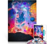 Rompecabezas para Adolescentes de 1000 Piezas Grieta cósmica en el Universo en un Nuevo Mundo Corte de precisión Ideas de Regalos 52x38cm