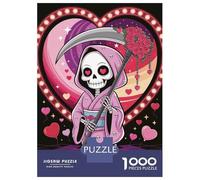 Rompecabezas para Adolescentes De 1000 Piezas Grim Reaper in Love Rompecabezas para Adultos Juego De Ingenio Mejora La Memoria Regalos para Amigos Y Familiares 70x50cm/1000pcs