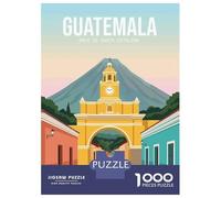 Rompecabezas para Adolescentes De 1000 Piezas Guatemala Arco De Santa Catalina Rompecabezas para Adolescentes Juegos Relajantes Decoración Perfecta Regalos De Cumpleaños Y Únicos 52x38cm/1000pcs