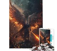 Rompecabezas para Adolescentes de 1000 Piezas Guerrero del Edén Juego de ingenio Juguete Juego Intelectual Gran Regalo para Juegos Arte de Pared (Tamaño 38x26cm)