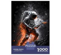 Rompecabezas para Adolescentes De 1000 Piezas Guitar in Space Rompecabezas para Adultos Juegos Familiares Corte De Precisión Regalos Y Cumpleaños Únicos 38x26cm/1000pcs