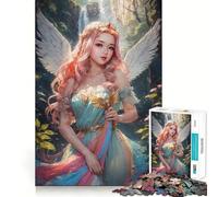 Rompecabezas para Adolescentes de 1000 Piezas,Hermosa Princesa,Arte de Corte Fino,Actividad Mental Inteligente,Juego Relajante, Tranquilo (38x26cm)