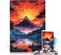Rompecabezas para Adolescentes de 1000 Piezas Hermoso Paisaje de Japón Juego de ingenio Cada Pieza es única: un desafiante y Divertido Juego Familiar 38x26cm