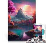 Rompecabezas para Adolescentes de 1000 Piezas Hermoso Paisaje Juguetes de Juego para Regalo Familiar Mejorar el Amor Entre Parejas 75x50cm