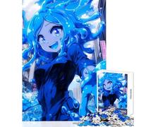 Rompecabezas para Adolescentes de 1000 Piezas Hermoso Slime Girl Juguete Educativo Gran Regalo para Juegos Juego Imposible con póster a Juego y Hoja de Trivia tamaño 50x75cm