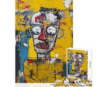 Rompecabezas para Adolescentes de 1000 Piezas Hombre con Gripe Juego Interactivo Original Obra de Arte Juguete Educativo cumpleaños (38x52cm)