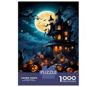 Rompecabezas para Adolescentes De 1000 Piezas House of Terror Rompecabezas para Adolescentes Juegos Relajantes para La Diversión Familiar Juego Desafiante Regalos 38x26cm/1000pcs