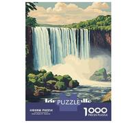 Rompecabezas para Adolescentes De 1000 Piezas Iguazu Falls Rompecabezas DIY Juguetes Vacaciones En Casa Matar El Tiempo Cumpleaños Y Navidad 38x26cm/1000pcs