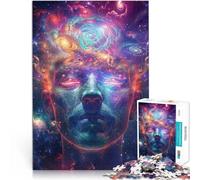 Rompecabezas para Adolescentes de 1000 Piezas Iluminación Celestial Juguetes de Entretenimiento Familiar Una Obra de Arte 75x50cm