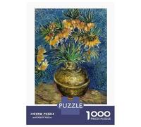 Rompecabezas para Adolescentes De 1000 Piezas Imperial Fritillaries by Vincent Van Gogh Rompecabezas para Adultos Juegos Relajantes Regalo De Cumpleaños Diversión En Casa Actividades, 38x26cm/1000pcs