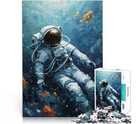 Rompecabezas para Adolescentes de 1000 Piezas Inmersión cósmica Juguetes educativos de Aprendizaje Mejorar el Amor Entre Parejas 52x38cm