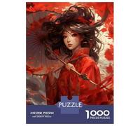 Rompecabezas para Adolescentes De 1000 Piezas Japanese Geisha Art Print-9 Rompecabezas para Adultos Juegos Relajantes Corte De Precisión Diversión En Casa Actividades, 70x50cm/1000pcs