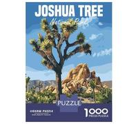 Rompecabezas para Adolescentes De 1000 Piezas Joshua Tree National Park Rompecabezas para Adultos Juego Práctico Mejora La Memoria Gran Regalo para Jugar 38x26cm/1000pcs