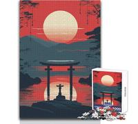 Rompecabezas para Adolescentes de 1000 Piezas, Journey to The Gate, Juego Educativo Familiar, Juguete Decorativo, decoración de Pared, tamaño 38x52cm