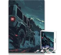 Rompecabezas para Adolescentes de 1000 Piezas, Juego de Aventura Todoterreno con un Hermoso diseño, una Obra de Arte, Juguetes antiestrés, tamaño 50x75cm