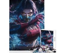 Rompecabezas para Adolescentes de 1000 Piezas Juego de Dark Realms para niñas Juguetes de Bricolaje Ideas de Regalos Juego Educativo con póster a Juego y Hoja de Trivia tamaño 38x52cm