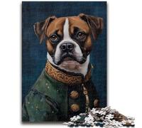 Rompecabezas para Adolescentes de 1000 Piezas, Juego Familiar de Pug, antiestrés, desafío difícil, Regalo de Amigo Secreto, 50x75cm
