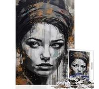 Rompecabezas para Adolescentes de 1000 Piezas Juego Familiar Sensual para Mujeres desafío difícil Juguetes de decoración para el hogar interacción Entre Padres e Hijos (38x52cm)