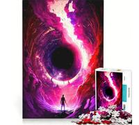 Rompecabezas para Adolescentes de 1000 Piezas Juego Interactivo para Matar el Tiempo en casa con póster y Hoja de Preguntas a Juego 38x52cm