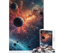 Rompecabezas para Adolescentes de 1000 Piezas Juguete Educativo de explosión cósmica Ideas de Regalo para Juegos educativos Mejora el Amor en Pareja tamaño 38x26cm