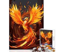 Rompecabezas para Adolescentes de 1000 Piezas Juguete Educativo mágico de Fénix Gran Regalo y Juego Familiar desafío Educativo tamaño 50x75cm