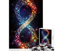 Rompecabezas para Adolescentes de 1000 Piezas Juguete Espacial Infinito decoración de Pared Ideas de Regalo Juego de ingenio Mejora el Amor Entre Parejas tamaño 38x52cm