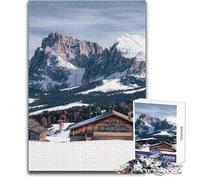 Rompecabezas para Adolescentes de 1000 Piezas, Juguetes Alpe Di Siusi, Juegos educativos, desafío difícil, Regalos de Amigo Secreto, tamaño 50x75cm