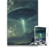 Rompecabezas para Adolescentes de 1000 Piezas, Juguetes de Extraterrestres, ovnis, Juegos educativos, desafío difícil, Regalos de Amigo Secreto, tamaño 50x75cm