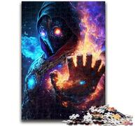 Rompecabezas para Adolescentes de 1000 Piezas, Juguetes de Mago Asesino, Juegos educativos, antiestrés, adecuados para decoración de Escritorio, 50x75cm