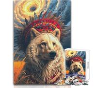 Rompecabezas para Adolescentes de 1000 Piezas, Juguetes de Perro Americano, Juegos educativos, desafío difícil, Regalos de Amigo Secreto, tamaño 50x75cm