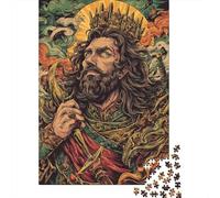 Rompecabezas para Adolescentes De 1000 Piezas King Arthur Poster Print Rompecabezas para Adultos Juegos Relajantes Mejora La Memoria Desafiante De Completar 70x50cm/1000pcs