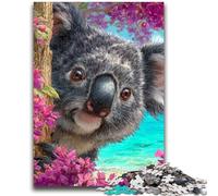 Rompecabezas para Adolescentes de 1000 Piezas Koala: Entrena tu Cerebro y Tus Manos Interacción Entre Padres e Hijos para Mayores de 14 años 38x26cm