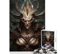 Rompecabezas para Adolescentes de 1000 Piezas La Bruja Malvada Juguete Educativo Regalos de cumpleaños Juegos Divertidos Actividades para Disfrutar en casa tamaño 38x52cm