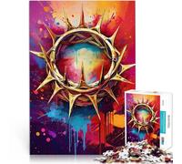 Rompecabezas para Adolescentes de 1000 Piezas La Corona de Gloria Competición de Velocidad de Manos Regalos de Amigo Secreto 38x26cm