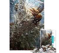 Rompecabezas para Adolescentes de 1000 Piezas La fe de Pedro y la Mano de Jesús Rompecabezas para Adultos Juego Familiar de Corte de precisión Juego desafiante Regalos (Tamaño 38x26cm)